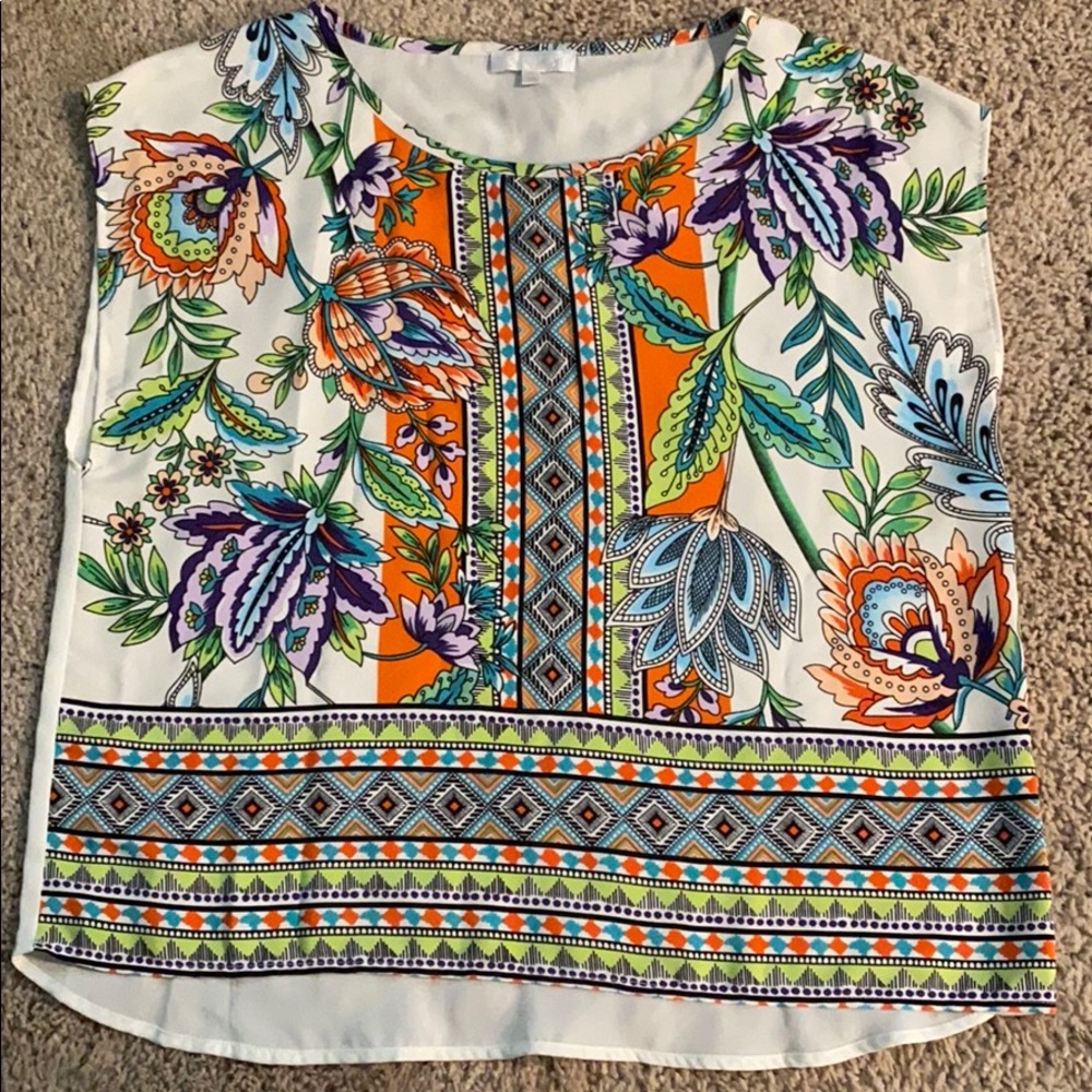 Boutique Floral Blouse - Picture 1 of 9